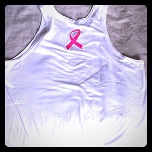 Men’s white tank top